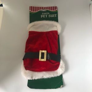 Christmas Santa Pet Suit
